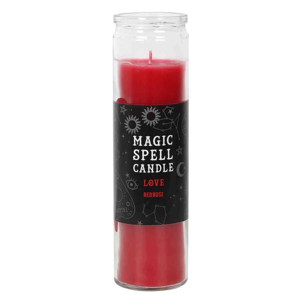 Something Different - Red Rose Love Magic Spell Tube Candle Candle - Red